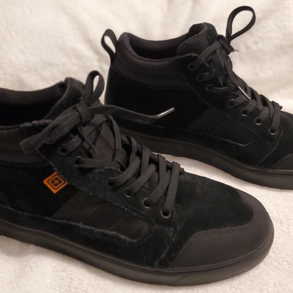 Men's 5.11 Tactical Norris Sneaker, Black, Size 13.
